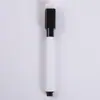 Plumón para Pizarra Blanca Marcador Creativo con Pincel Base Agua Protección Ambiental Pequeño Rasgable Adsorbible Magnético Plumón para Pizarra Blanca