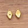 3 Estilos, 2 Colores, Accesorios de Joyería de Acero Inoxidable 304, Colgantes de Halloween, Colgantes de Encanto de Calavera, Galvanoplastia al Vacío