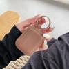 Capa protetora para airpods3 aplicável em toda a fronteira com fivela, capa macia de silicone de cor sólida, capa para fone de ouvido airpods4, atacado