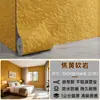 Decoração de Parede de Fundo para Recepção de Empresa Adesivo de Parede 3D Estereoscópico em Relevo Pele de Pedra PU Pedra Cultural Pedra Flexível Painel Decorativo Espessura