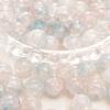 Pulsera de Cuentas Redondas de Vidrio de 8-10 mm, Jelly de Burbuja de Azúcar Mitad, Par Doble, Cuentas Redondas de Vidrio, Cuentas Vidriadas, Materiales y Accesorios Hechos a Mano