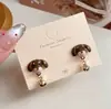 Pendientes de Gato Kt Dulces y Lindos para Niñas Pendientes Juguetones de Perro Salchicha Oso Pendientes Personalizados de Dibujos Animados de Hello Kitty