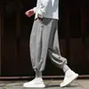 Nuevos pantalones de pana estilo chino para hombre, con pierna ancha, corte holgado y tobillos cónicos, en un estilo casual retro de pierna ancha