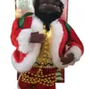 Brinquedo Elétrico do Papai Noel que Sobe em Contas e Escadas, Papai Noel Subindo pela Chaminé, Presente de Natal Criativo