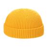 Chapéu de lã chapéu frio chapéu de melão masculino outono e inverno quente curto coreano malha ao ar livre cross-border land master chapéu feminino da moda