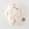 120g Algodón Grueso de Mariposa para Bebé Traje de Gateo para Recién Nacido Tipo a Mono Acolchado para Bebé Mono para Recién Nacido