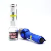 Venta caliente transfronteriza forma de linterna de aleación de aluminio molinillo de cigarrillos molinillo de tabaco desmontable molinillo de hierbas