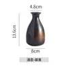 Juego de Vino de Cerámica Estilo Japonés Personalizado Copa Pequeña para Vino Copa de Vino Olla Calentadora de Vino Casera Fábrica