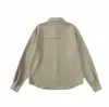 Camisa Minimalista de Manga Longa Relaxada e Solta Yidao Vintage Outono 2026 Nova Estilo Japonês Retrô para Homens