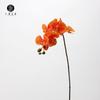 Factory Outlet 7 Phalaenopsis Europeia Hidratante para as mãos Flor artificial 79CM Única flor falsa Casamento Casa Flor Arte