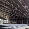 Toldo Retrátil para Exterior Dobrável Armazém Impermeável Abrigo para Estacionamento Quadra de Basquete Fabricante Atacado