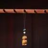 Yiming Xianyuan Sândalo Corrente de Celular Pingente Zodíaco Vários Materiais e Estilos Criativo DIY Joias Pingente Acessórios