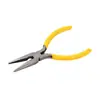 Mini Alicate de Bico Fino com Dentes Resistente e Fácil de Usar Tipo Profissional Cabo de Plástico Design com Mola Alicate de Artesanato Alicate Multifuncional