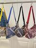 Bolsa Dumpling Transfronteiriça Bolsa Transversal Feminina Bolsa de Axila Moda Simples Grande Capacidade Bolsa de Compras para o Dia a Dia Bolsa Feminina Casual Retrô