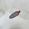 Nuevo Pasador para el Cabello Estilo Coreano de Lunares, Pasador Dulce y Lindo para Niñas, Pinza para Flequillo Rojo Angora, Accesorio para el Cabello para Estudiantes y Niños