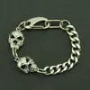 Pulsera de engranaje geométrico brillante popular para hombres y mujeres en AliExpress europeo y americano, pulsera simple de moda