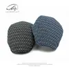 Sombreros de Estilo Nuevo Primavera y Otoño 2025 para Hombres y Mujeres: Gorra Casual de Pico de Pato, Boina Artística Retro de Jacquard de Mezclilla, Gorra de Béisbol