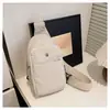 Venta Directa de Fábrica Bolso de Pecho de Moda para Mujer Casual de Verano Nuevo Ligero Bolso Cruzado Tendencia Transfronteriza Mochila Deportiva de Comercio Exterior