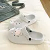 Versátiles y Refrescantes Estilo BirkenstockCómodos para usar durante largos períodos, zuecos cerrados de EVA con diseño de conchas y estrellas de mar para vacaciones junto al mar