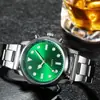 Novo Relógio Masculino com Pulseira de Aço Estilo Executivo Casual Estudante Meninos Relógio Esportivo Relógio de Quartzo para Casal Atacado Luminoso