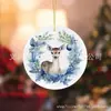 Acrílico Flat Car Hanging Mochila Acessórios Decorações para Casa Mochila Pingente Pingente de Árvore de Natal