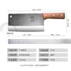 Fabricante de Guangdong Yangjiang se especializa en Cuchillos de Cocina Forjados Estampados para Cocina Doméstica Cuchillos para Picar Cuchillos de Doble Uso para Picar y Cortar Multifuncionales