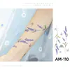 Tengo Gama Completa de Calcomanías de Tatuaje de Flores Sencillas Calcomanías de Tatuaje Impermeables Realistas Fábrica Social de Rosas Venta al por Mayor Calcomanías de Tatuaje Oscuro