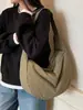 2025 Nueva Bolsa Tote de Gran Capacidad para Viajes Diarios Moda para Chicas Casual Más Fácil de Combinar Bolso de Hombro Estudiante Clase Bolso Cruzado