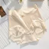 Ropa Interior Satinada Retro Francesa Perlada Explosiva para Mujer Antibacteriana de Seda de Morera Cintura Alta Imitación de Seda Seda de Hielo Secado Rápido Ropa Interior para Mujer