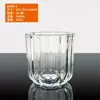 Vidro transparente simples aromaterapia garrafa de vidro copo de vela de vidro DIY castiçal porta-velas enfeites copo de vela aromaterapia copo de vela