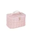Nuevo neceser pequeño de estilo fragante para mujer versión coreana de gran capacidad ins viento explosión portátil bolsa de almacenamiento para lavado venta al por mayor de fábrica