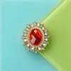 Aleación Nueva Coreana Disco de Diamante Accesorios para Joyería DIY Accesorios para el Cabello con Pedrería Tocados de Novia Zapatos Ropa Bolsos Disco de Flor Hebilla de Diamante