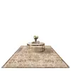 Alfombra de imitación cachemir estilo persa, lavable, resistente a la suciedad, fácil de mantener, alfombrilla antideslizante para el suelo, cobertura completa de área grande, alfombrilla para mesa de café, transfronterizo