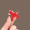 Broche del Año del Caballo del Zodiaco, Lujo de Alta Gama, Unisex, Pin de Accesorio de Broche de Caballo Lindo con Goteo de Aceite