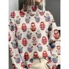 Novedades en la plataforma transfronteriza: Suéteres de cuello alto recomendados para mujer, estampado digital, serie personalizable