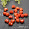 Venta al por mayor de accesorios de Ágata Roja del Sur: Cuentas de loto rojo del sur, cuentas con forma de calabaza, cuentas con forma de durazno y cuentas con forma de nube para pulseras, en un diseño de estilo chino