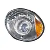 Ensamblaje de intermitente Haibao luz de coche con toldo totalmente cerrado faro de vehículo de cuatro ruedas faro delantero triciclo eléctrico