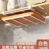 Armário de Parede de Cozinha Suporte Pendurado para Tampas de Panela Organizador Suporte de Armazenamento Multiuso Suporte de Armazenamento para Tábua de Corte Cabide Divisor de Armário