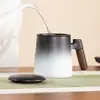 Copo de Separação de Chá Copo de Chá de Escritório Copo de Chá com Filtro de Cerâmica Copo de Chá Souvenir de Feriado de Negócios para Empresa Masculina