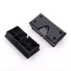 Tapones Antideslizantes de Plástico para Tubos Cuadrados, Tapones de Plástico, Almohadillas Elevadoras de Altura, Conectores, Tapones de Tubo Ajustables, Materiales Impermeables de Sellado