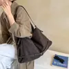 Bolsa tote grande de capacidad, casual y simple para mujer, nuevo modelo 2026 otoño e invierno, versátil para ir al trabajo, de hombro y para llevar debajo del brazo