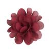Suministro directo de fábrica 5cm flor de chifón hecha a mano accesorios para el cabello material diy zapatos ropa tela flor accesorios al por mayor