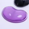 Fornecedor Atacadista de Loja de Mouse Pads de Silicone Transparente em Formato de Coração de Comércio Exterior, Almofadas de Mão Fofas e Confortáveis, Apoios de Pulso, Dropshipping de Mouse de Peça Única