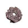 Pinza Grande para el Cabello con Estampado de Leopardo para Mujer, Estilo de Alta Gama para Cabello Grueso, Pinza de Tiburón para Peinados Recogidos, Nuevo Modelo 2026