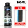 Kit de Reparo de Faróis de Carro KineShineX Preto e Branco PE Renovação Líquido Polidor Clareador para Manter a Visibilidade do Carro
