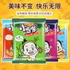 Unificar fideos crujientes de poca monta nostalgia infantil comida de ocio snacks fideos instantáneos secos snacks para dormitorio universitario