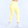 Pantalones Deportivos de Yoga Fitness Cruzados de Amazon de Cintura Alta Levanta Glúteos de Lycra Sin Costuras para Mujer