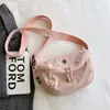 Bolso bandolera japonés ultraligero impermeable de tela Oxford unisex para combinar con todo, de un solo hombro, de nailon, ligero, práctico, tipo silla de montar, para el pecho.
