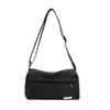 Nova bolsa transversal multicamadas, casual e versátil, bolsa de tecido portátil com múltiplos bolsos, bolsa de ombro resistente à água, porta-moedas leve