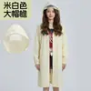 Impermeable de Peva de una sola pieza con ala grande, no desechable, de cuerpo completo, a prueba de tormentas, empaquetado individualmente, impermeable perfumado